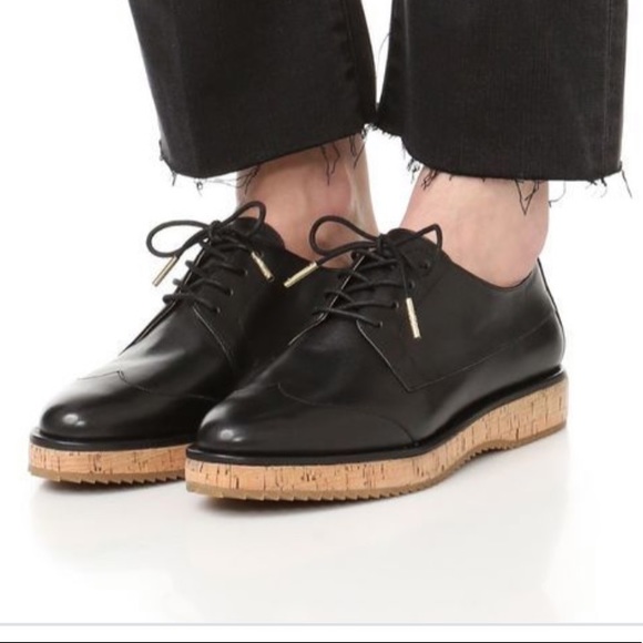 Michael Kors Zane Vachetta Leather Oxfords Sz 10 M - Picture 1 of 3